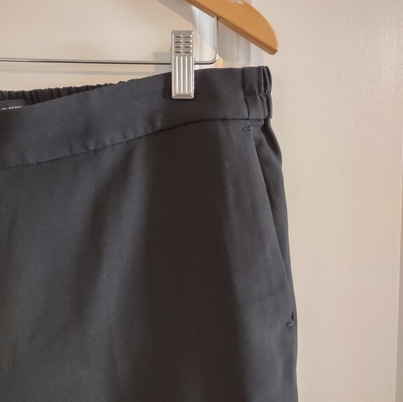 J. Crew Factory Jamie Pant Tapered Leg Pull-On Black - Picture 8 of 16